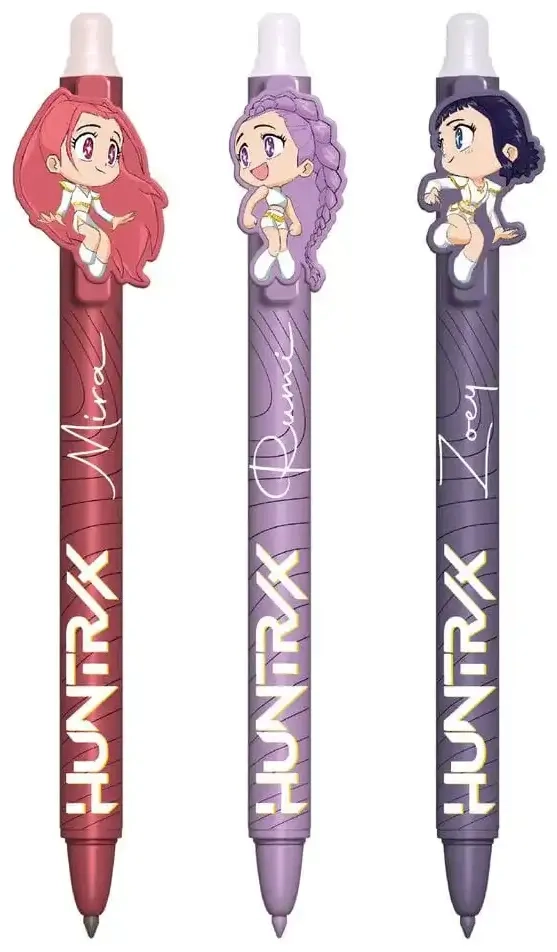 KPop Demon Hunters Gelstifte 3er-Pack Erasable