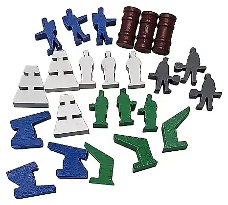 Shipyard Wooden Parts - Expansion