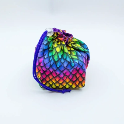 Prismatic Dragon Scales ARU of Holding Accessory & Dice Bag