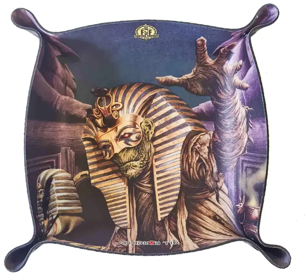 Curse of the Mummy Fighting Fantasy Dice Tray