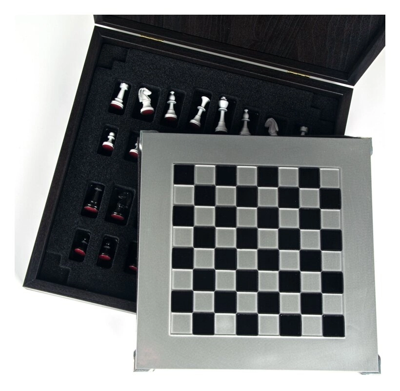 Schachspiel Metalica - 28cm