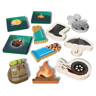 Bear Mountain Camping Adventure Premium Wooden Pack