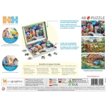 Kätzchen im Nähzimmer