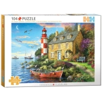 Den Leuchtturm vor der Haustür