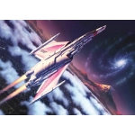 Raumschiff im Weltall