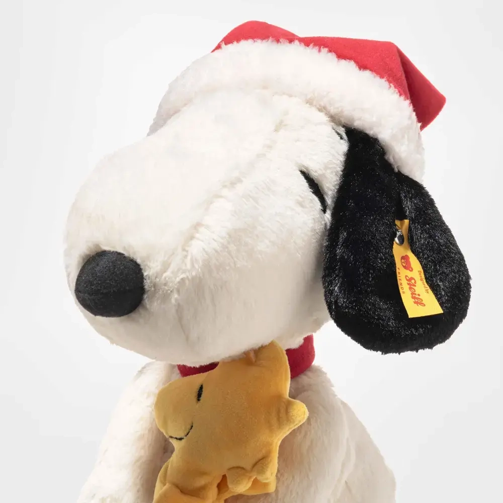 Snoopy mit Woodstock und Niklausmütze 30cm