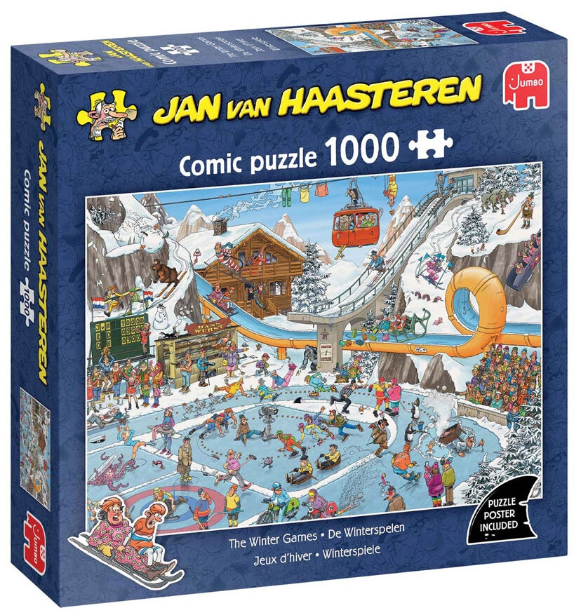 Winterspiele - Jan van Haasteren