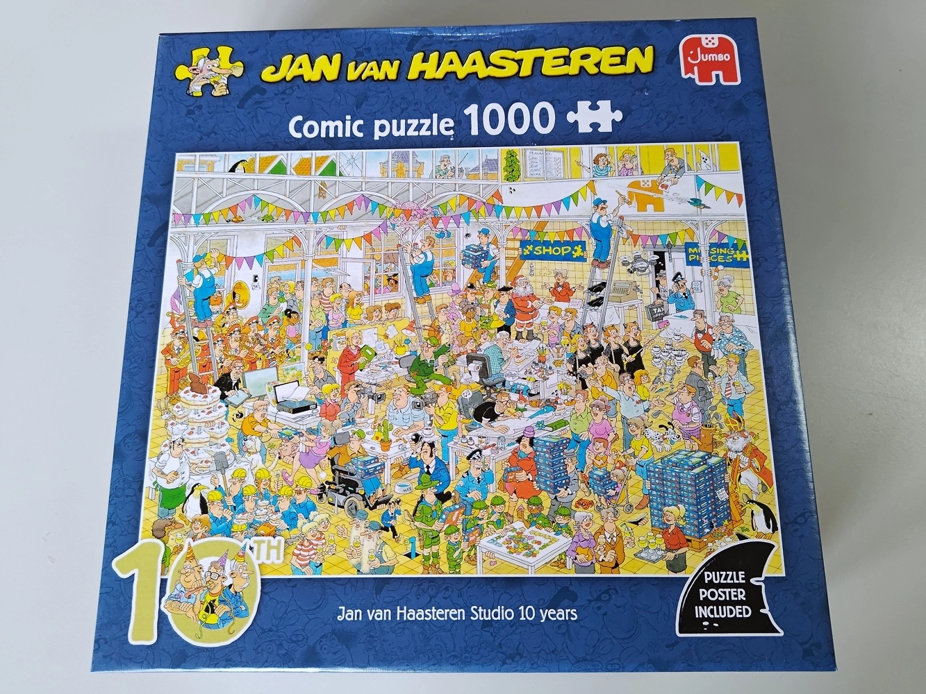 10 Jahre Studio - Jan van Haasteren (Leicht defekte Verpackung)