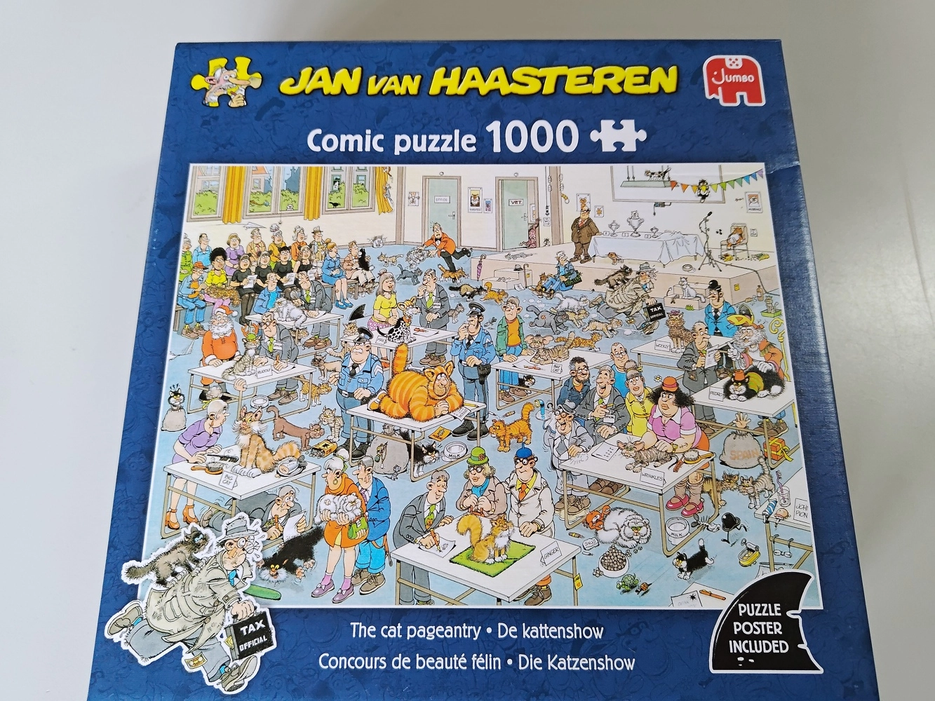 Die Katzenshow - Jan van Haasteren (Leicht defekte Verpackung)