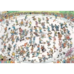 Skateboarden in der Bowl - Jan van Haasteren