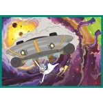 4 Puzzles - Die verdrehte Welt von Rick and Morty