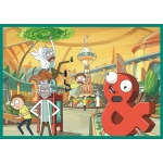 4 Puzzles - Die verdrehte Welt von Rick and Morty
