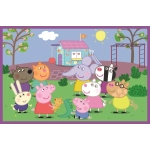 2 Puzzles - Peppa Auf Dem Spielplatz