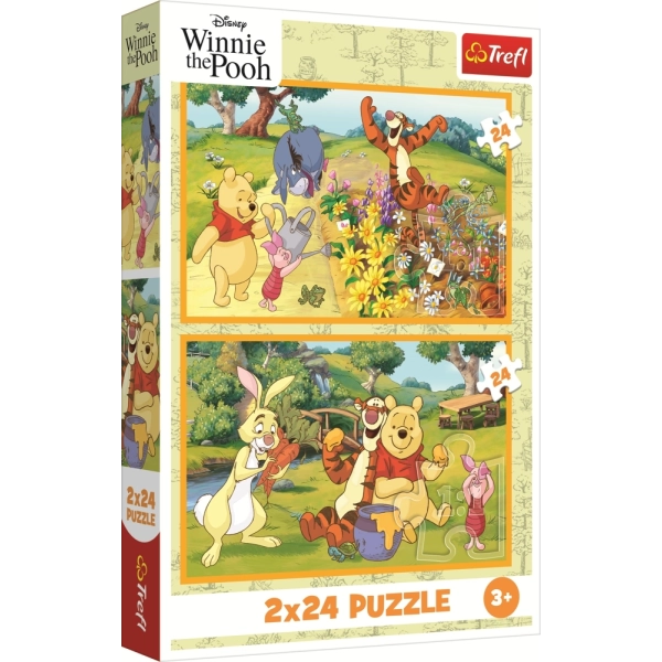 2 Puzzles - Tag im Garten