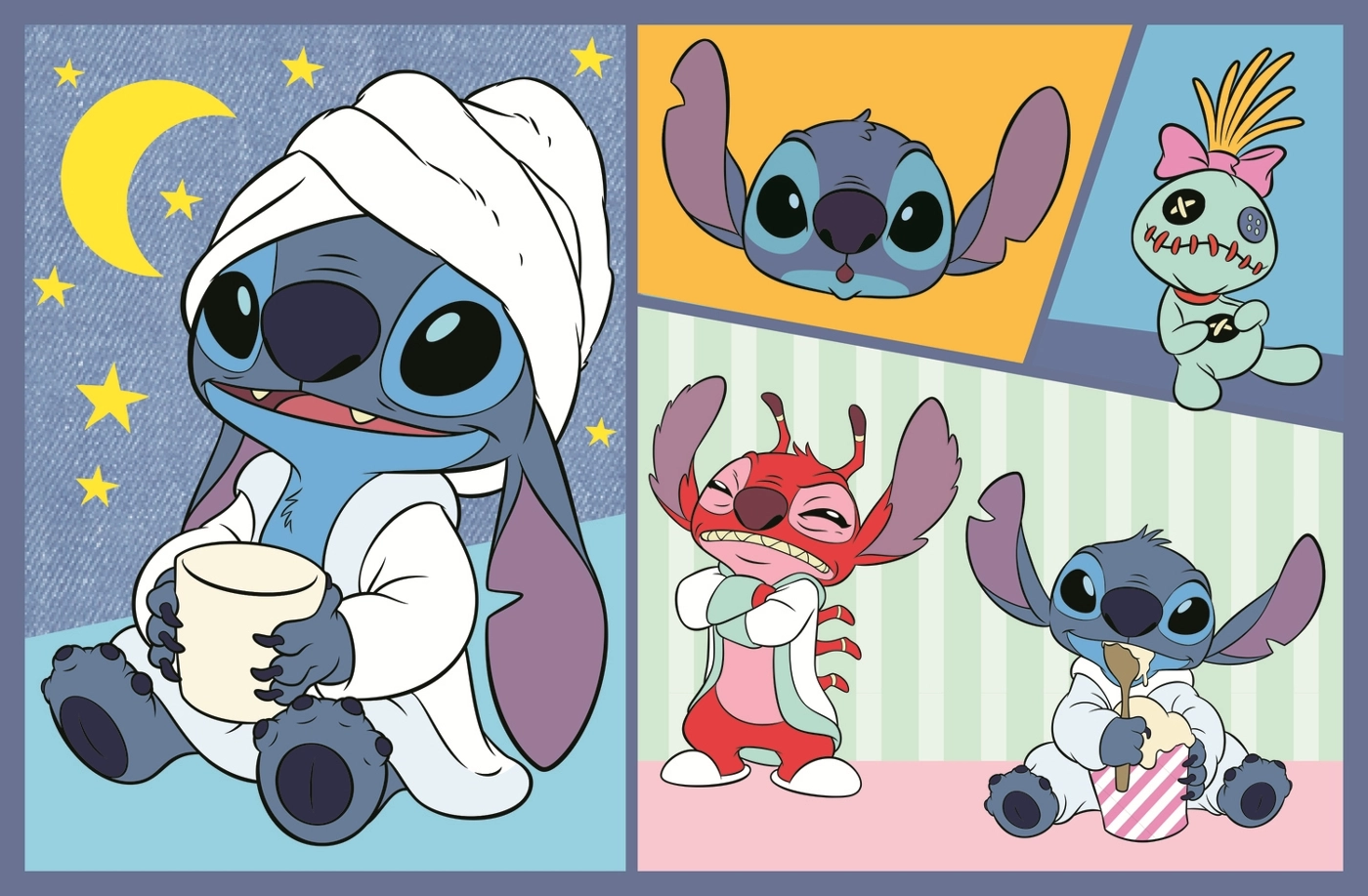 2 Puzzles - Mit dem Stich kommt keine Langeweile auf