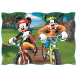 4 Puzzles - Mickey Mouse Schöner Tag