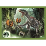 4 Puzzles - Bedrohliche Dinosaurier