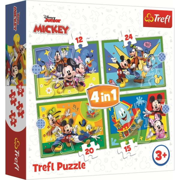 4 Puzzles - Unter den Freunden