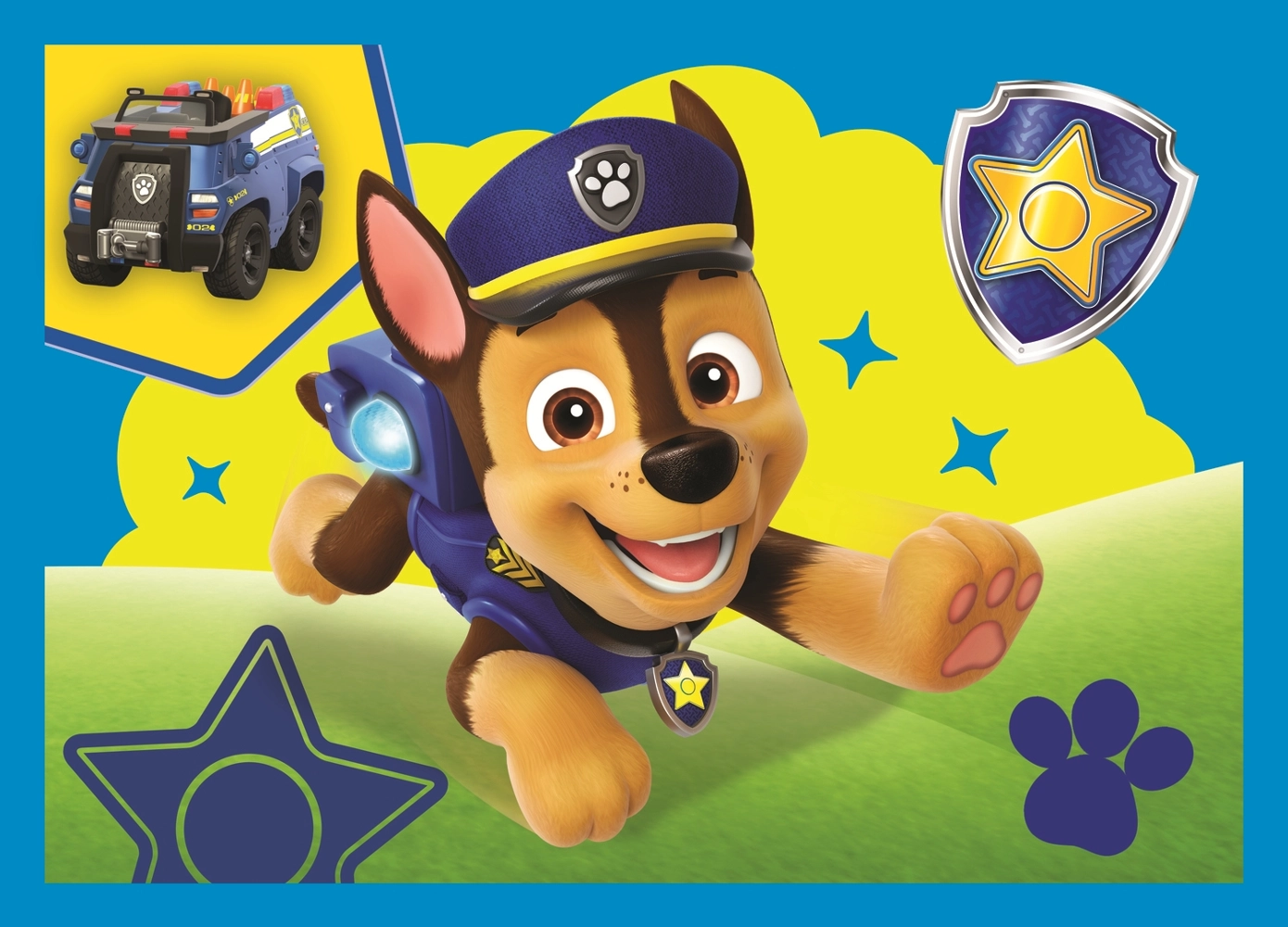 4 Puzzles - Welpen laufen lassen