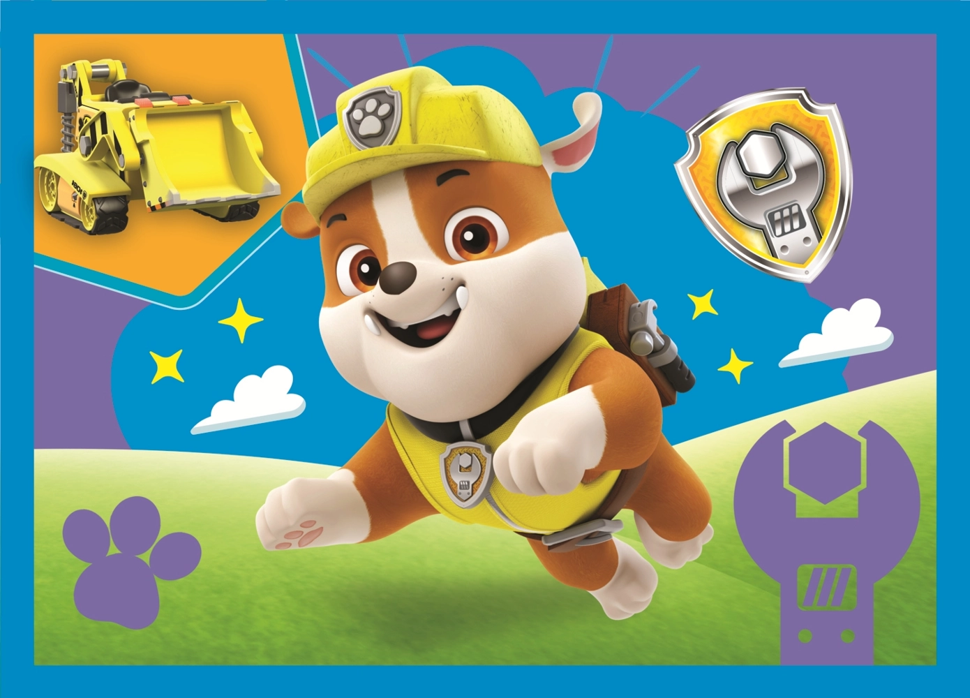 4 Puzzles - Welpen laufen lassen