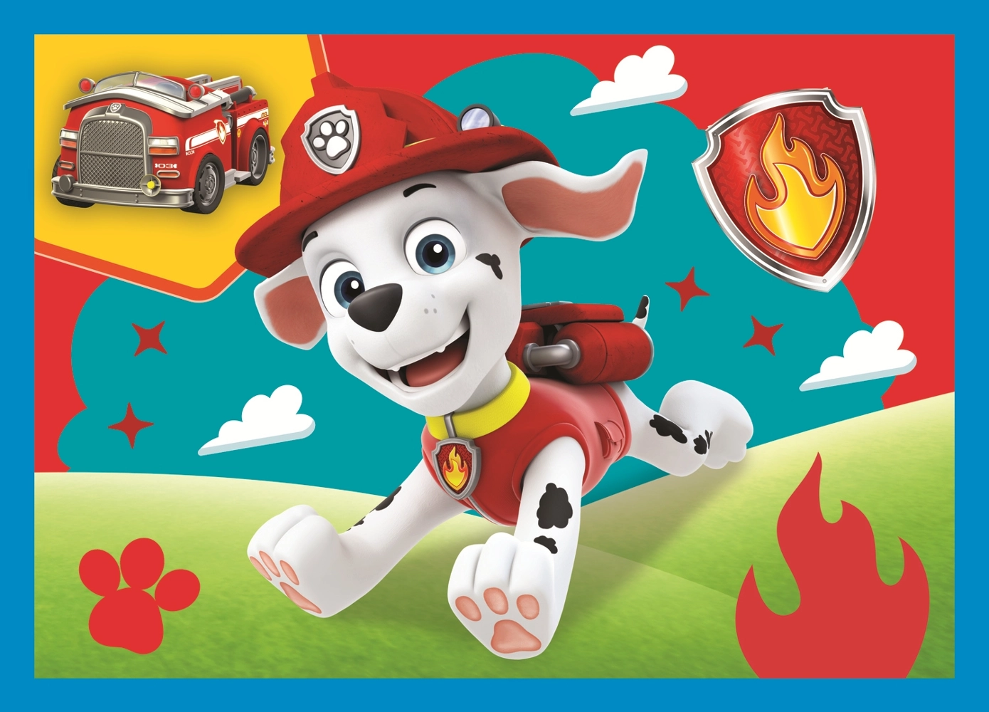 4 Puzzles - Welpen laufen lassen