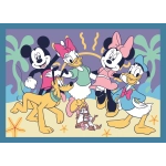 4 Puzzles - Lustige Ereignisse von Mickey Mouse