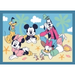 4 Puzzles - Lustige Ereignisse von Mickey Mouse
