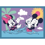 4 Puzzles - Lustige Ereignisse von Mickey Mouse