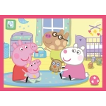 4 Puzzles - Peppa liebt Abenteuer