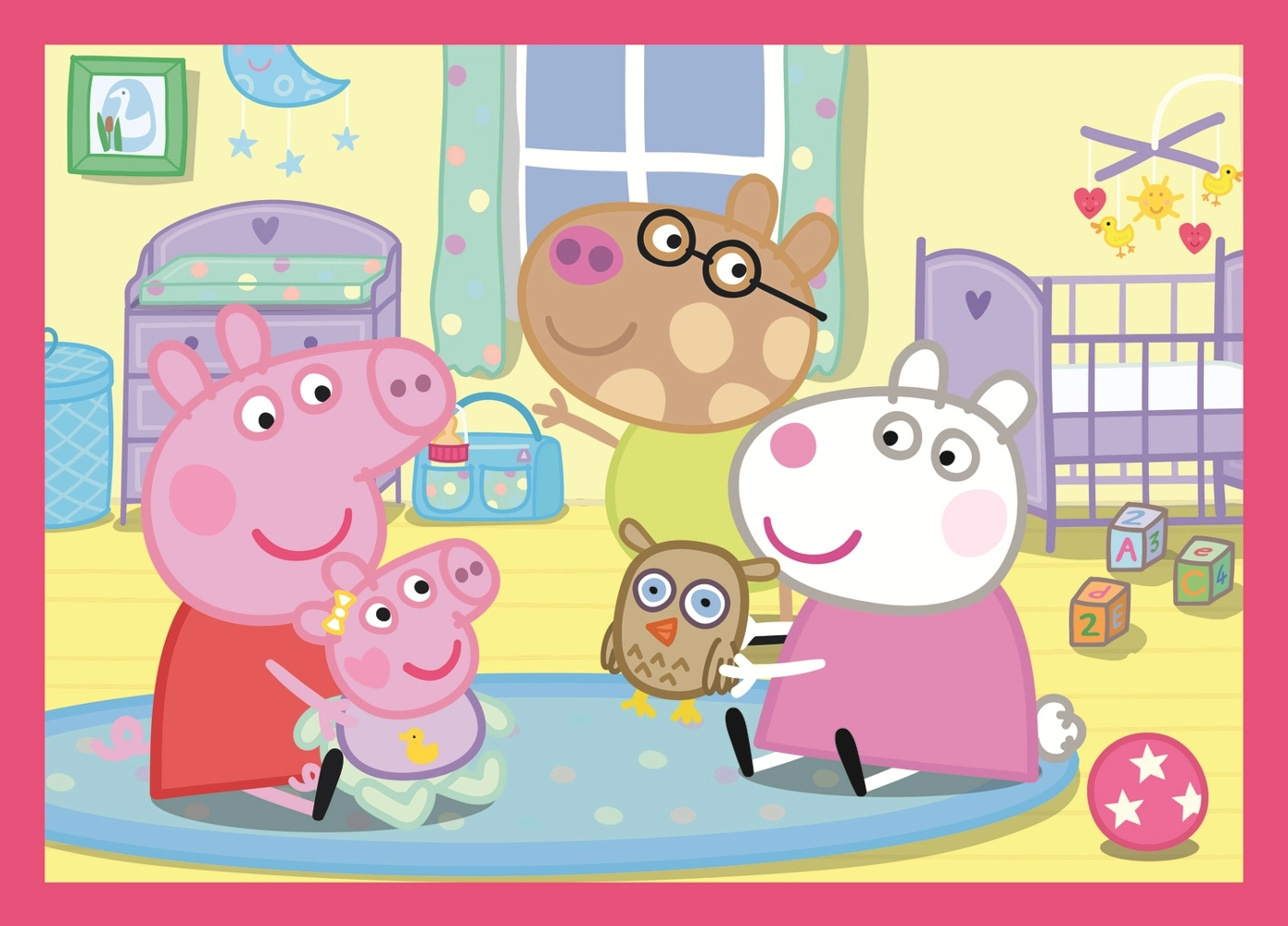 4 Puzzles - Peppa liebt Abenteuer