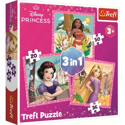 3 Puzzles - Disney Princess
