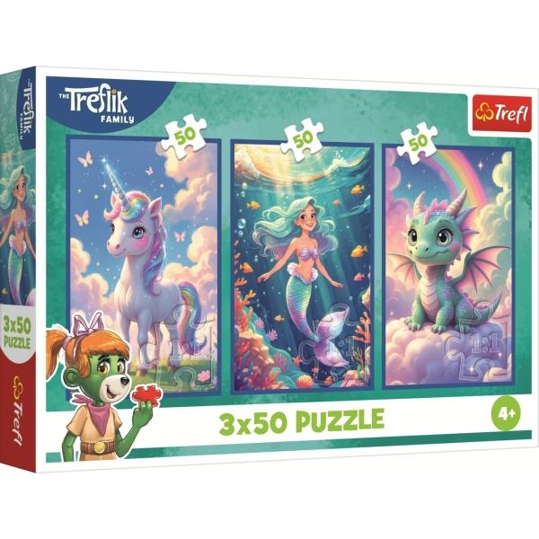 3 Puzzles - Lächelnde Trefliks