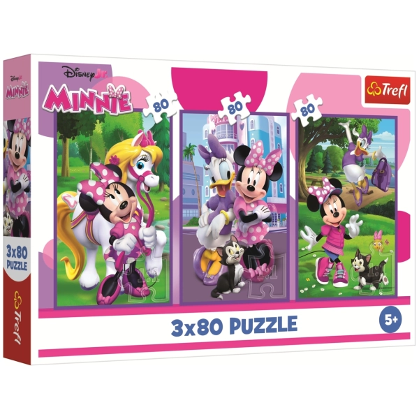 3 Puzzles - Minnie und Freunde
