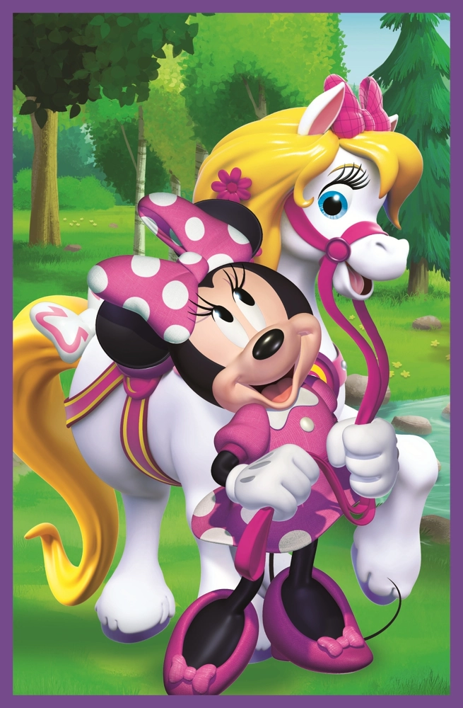 3 Puzzles - Minnie und Freunde