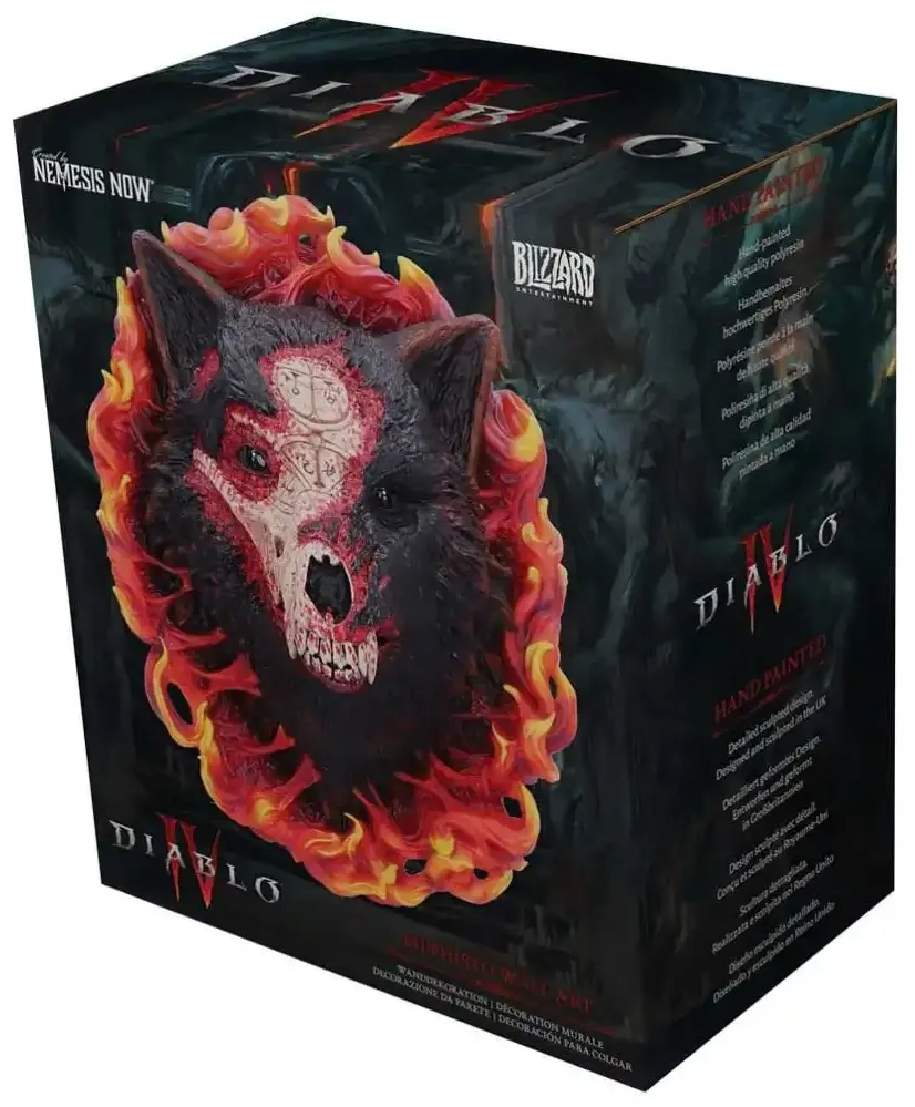 Diablo IV Wandschmuck Mephisto 30 cm