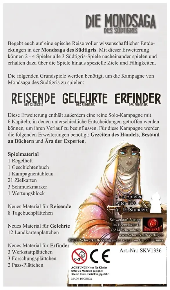 Die Mondsaga des Südtigris - Erweiterung