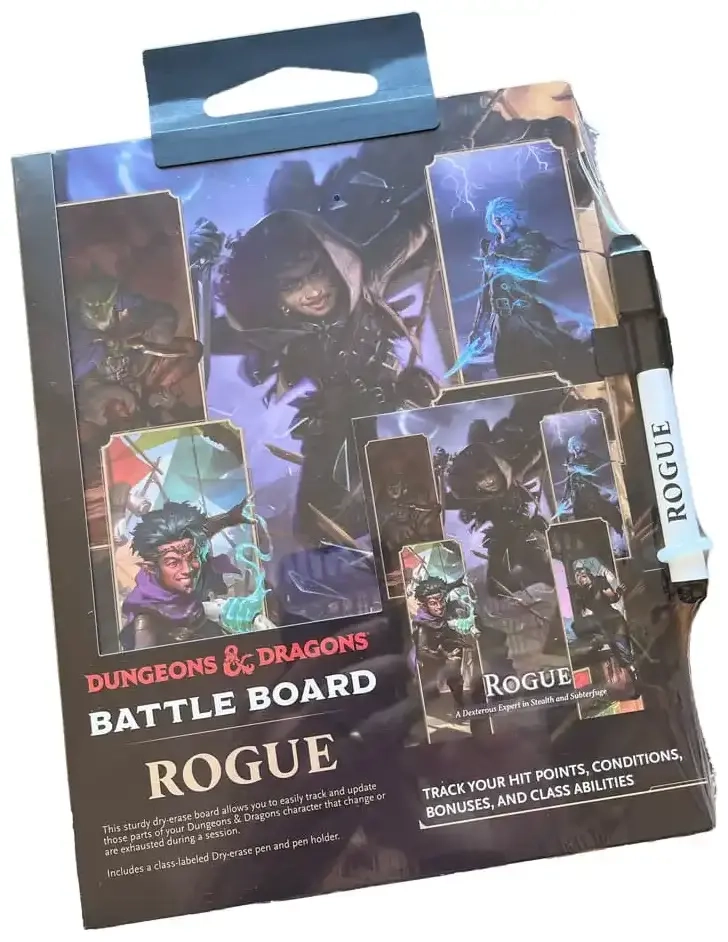 Dungeons & Dragons Battle Board Kampfbretttafel Schurke (Rogue)