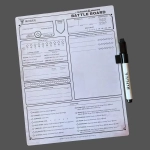 Dungeons & Dragons Battle Board Kampfbretttafel Schurke (Rogue)