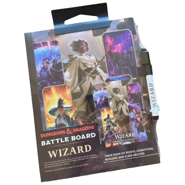 Dungeons & Dragons Battle Board Kampfbretttafel Zauberer (Wizard)