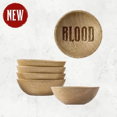 Blood Wooden Bowls (6)