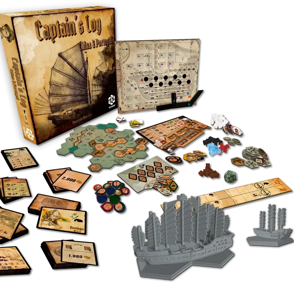 Captain's Log - China & Portugal - Expansion - EN