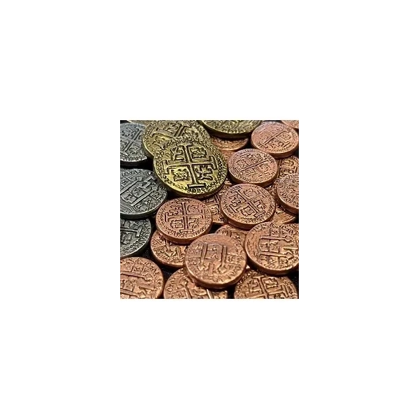 Captain's Log - Metal Coins