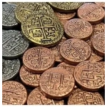 Captain's Log - Metal Coins