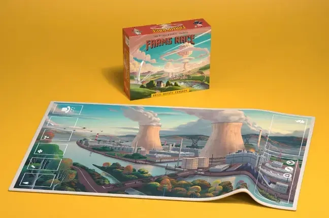 Farms Race Table Mat & Storage Bag