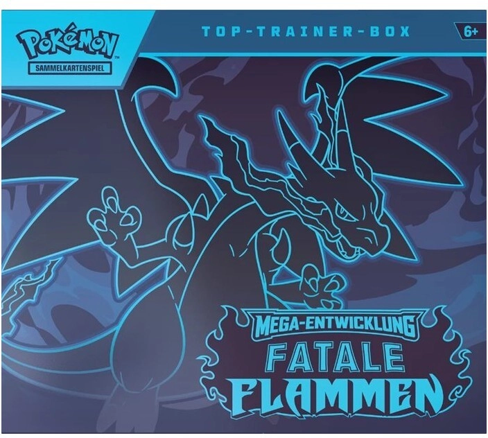 Pokémon ME02 - Fatale Flammen Top Trainer Box - DE