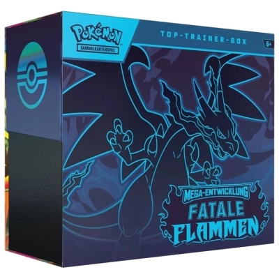 Pokémon ME02 - Fatale Flammen Top Trainer Box - DE