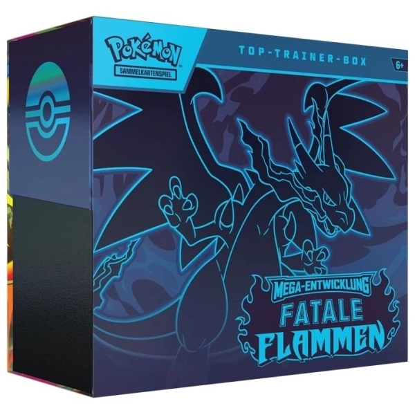 Pokémon ME02 - Fatale Flammen Top Trainer Box - DE
