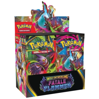 Pokémon ME02 - Fatale Flammen Booster Display - DE