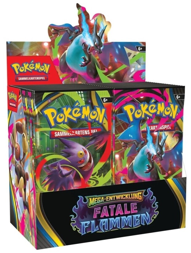 Pokémon ME02 - Fatale Flammen Booster Display - DE