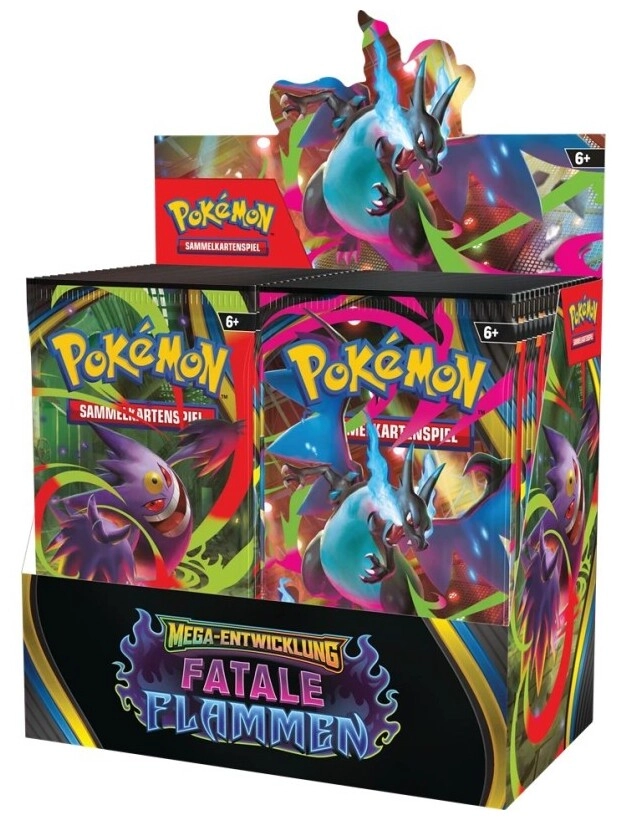 Pokémon ME02 - Fatale Flammen Booster Display - DE